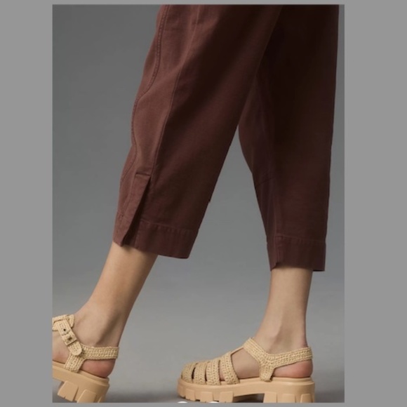 Anthropologie The Berkley Cropped Pants Size Small - Picture 8 of 16